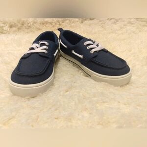 NWT Wonder Nation size 13 blue and white slip on sneakers